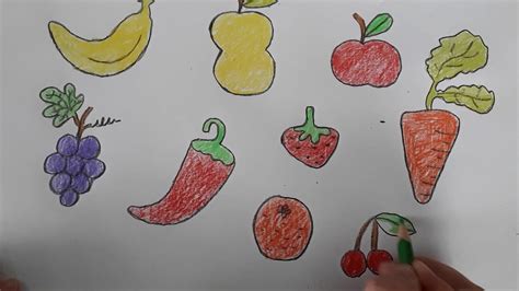 meyve resmi nasıl çizilir